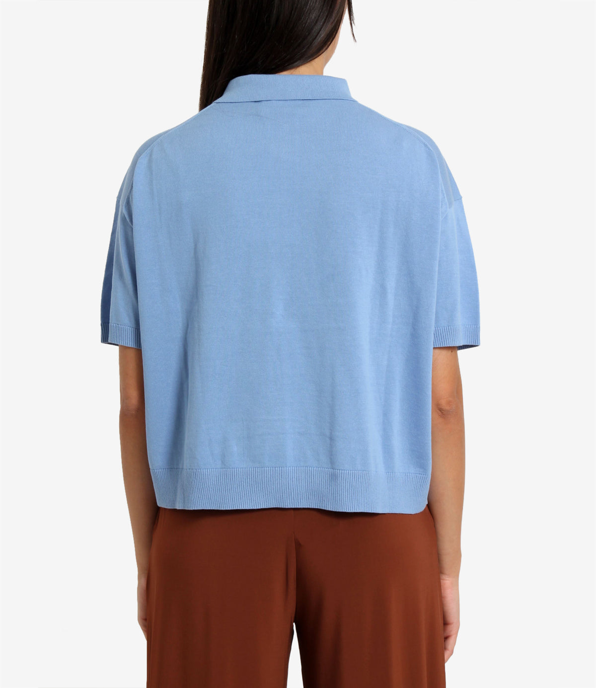 Semicouture | Polo Ambre Azzurro