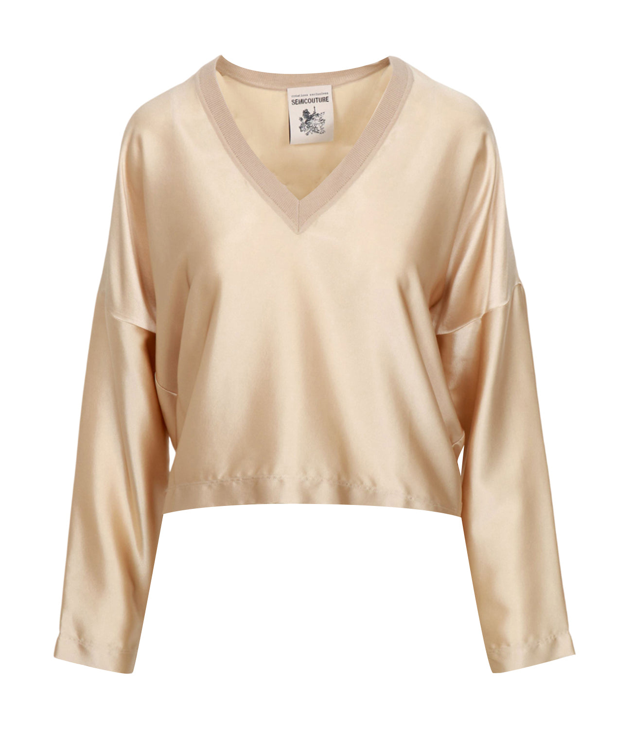 Semicouture | Maglia Elmond Beige