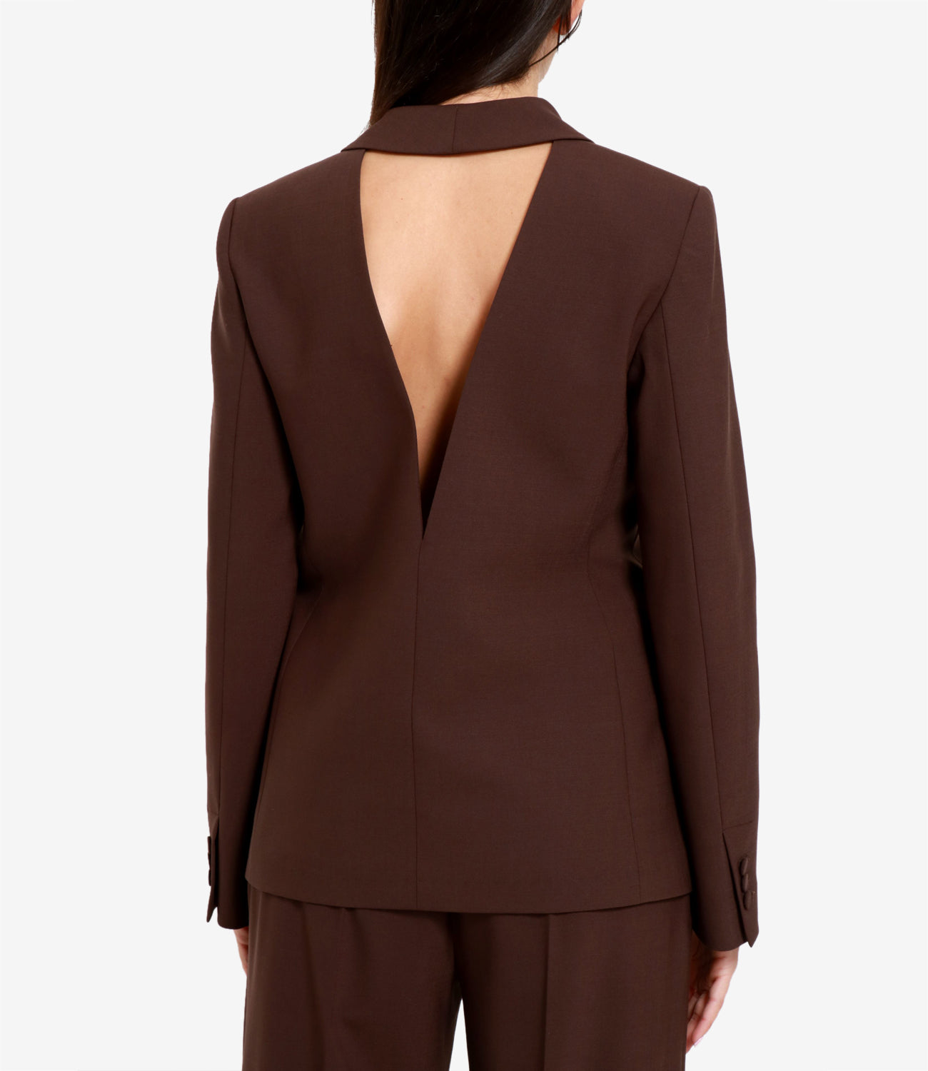 Semicouture | Giacca Cipriana Cioccolato