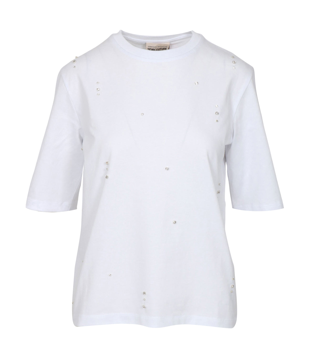 Semicouture | T-Shirt Cristina Bianco