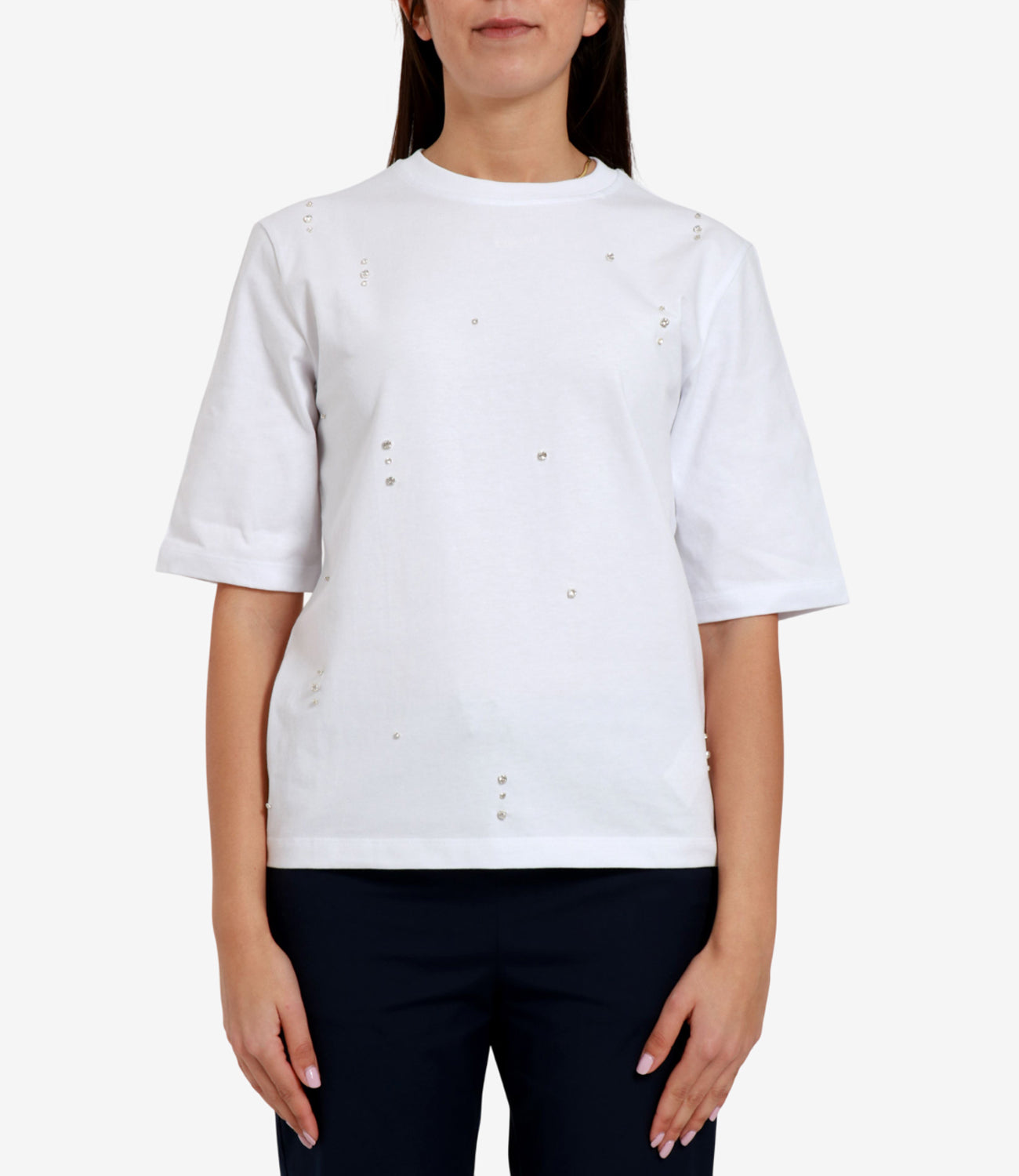 Semicouture | T-Shirt Cristina Bianco