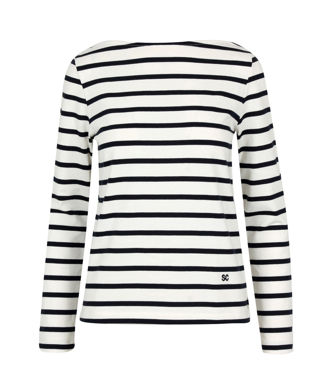 Semicouture | Maglia Carmelita Bianco Blu navy