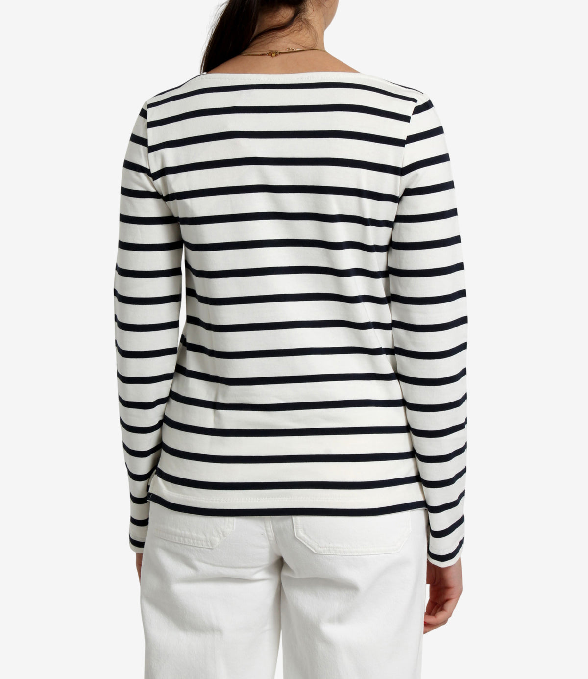 Semicouture | Maglia Carmelita Bianco Blu navy