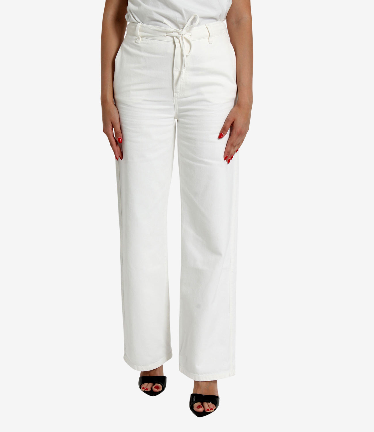 Semicouture | Pantalone Daria Bianco