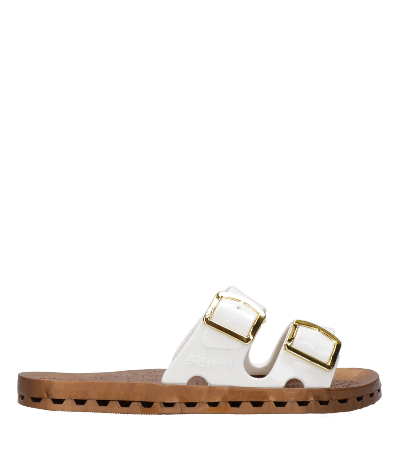 Sensi | Ciabatta La Jolla Prestigio Bianco Bronzo
