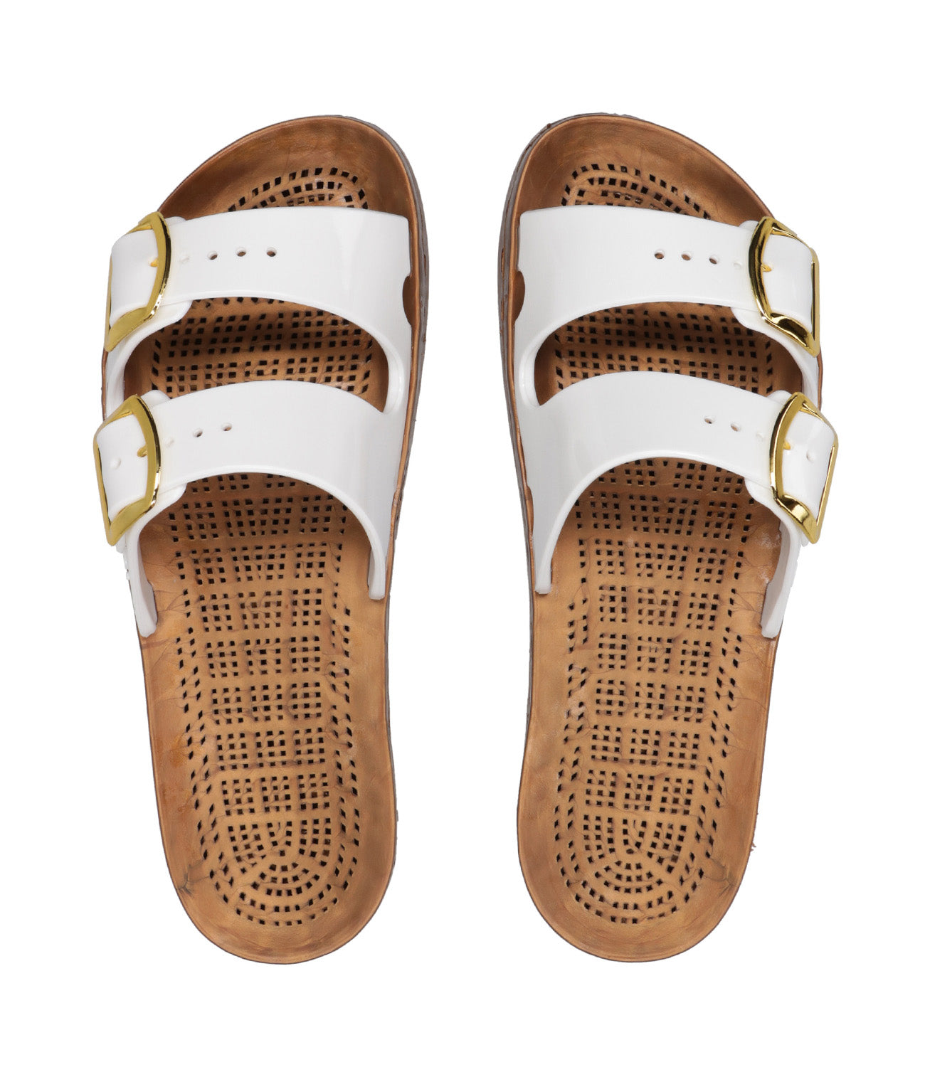 Sensi | Ciabatta La Jolla Prestigio Bianco Bronzo