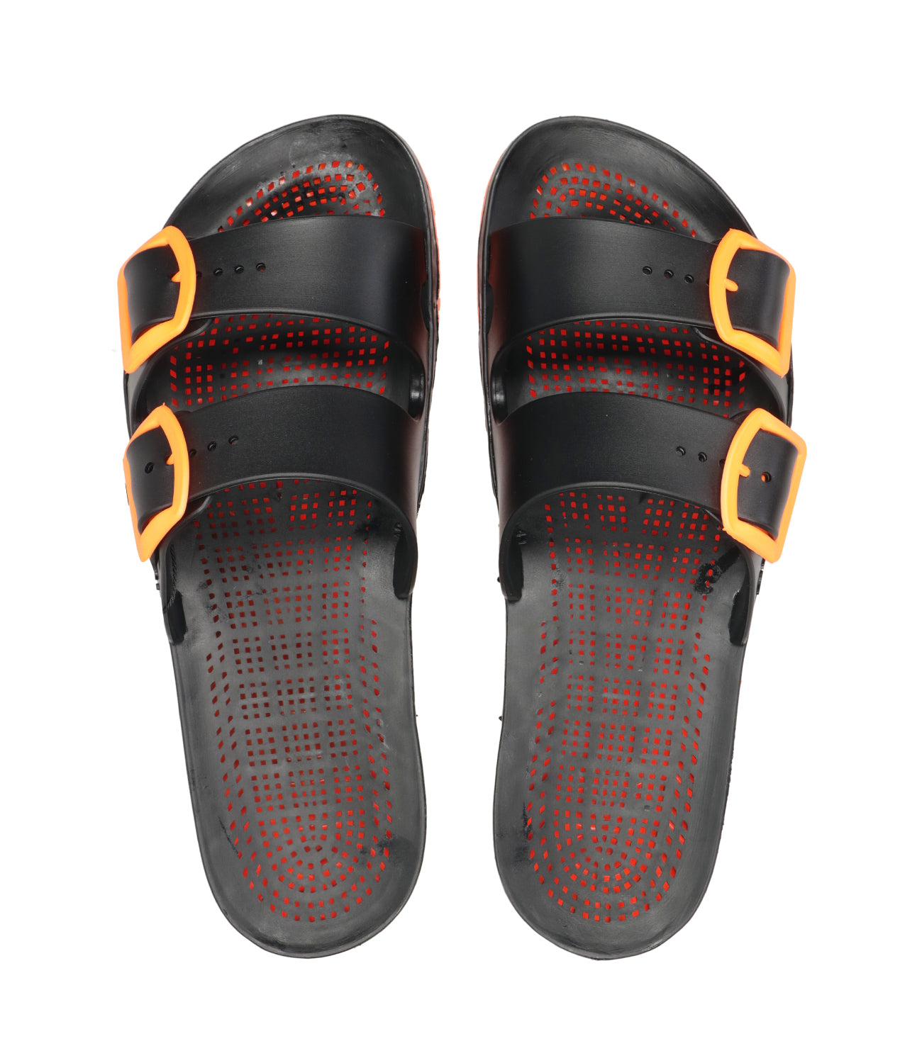 Sensi | Ciabatta La Jolla Black Fluo Nero Arancio