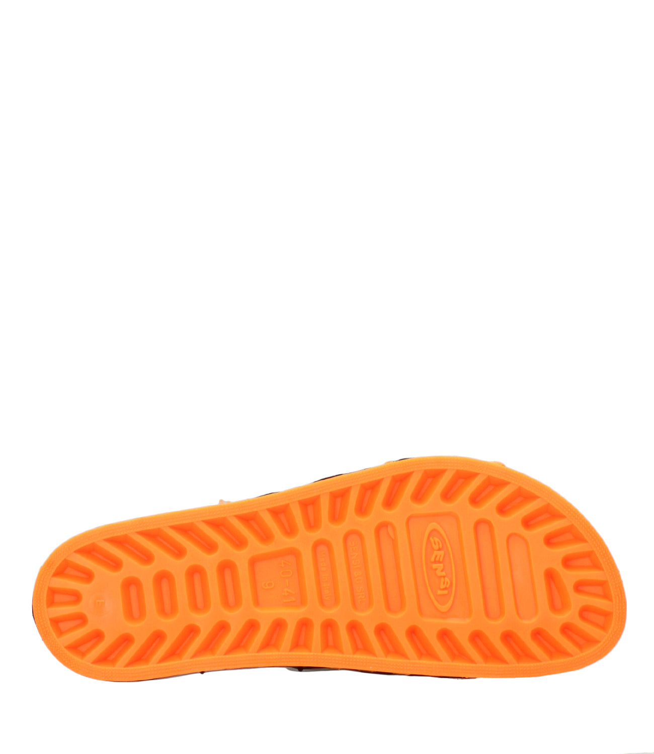 Sensi | Ciabatta La Jolla Black Fluo Nero Arancio