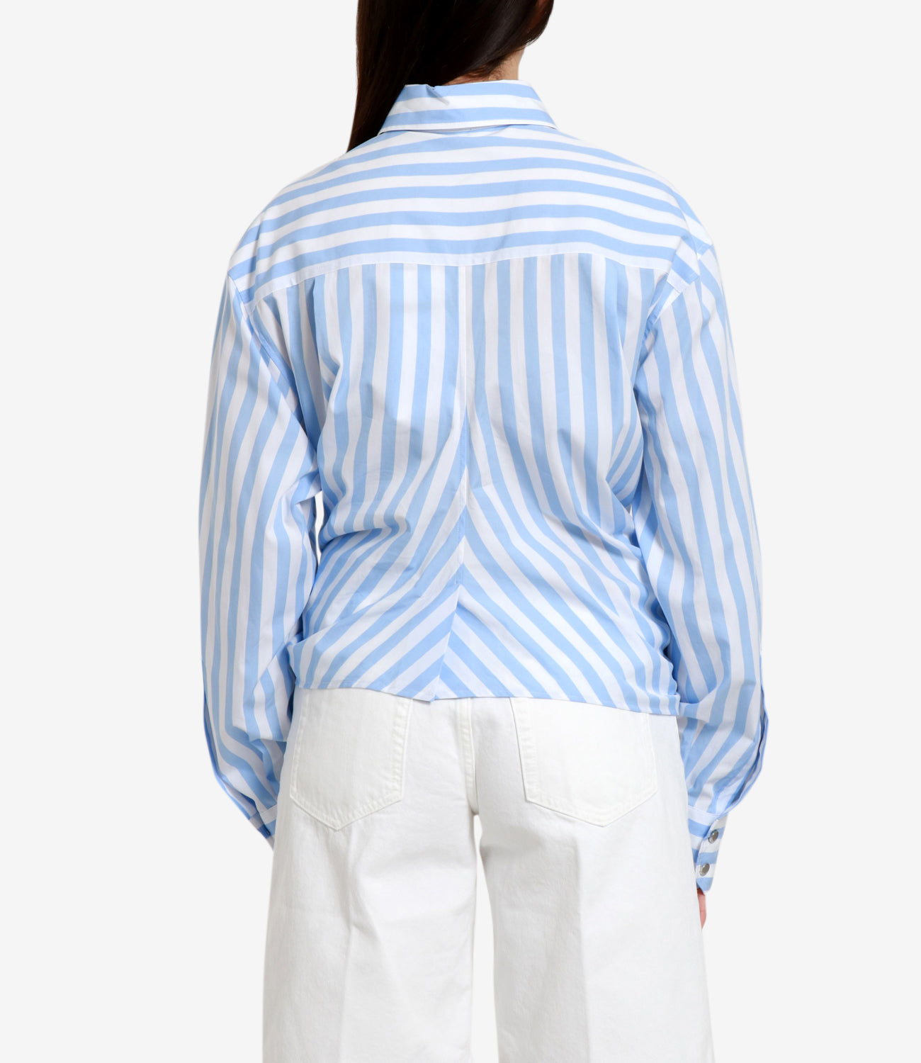 Sportmax | Camicia Palmizi Bianco Celeste