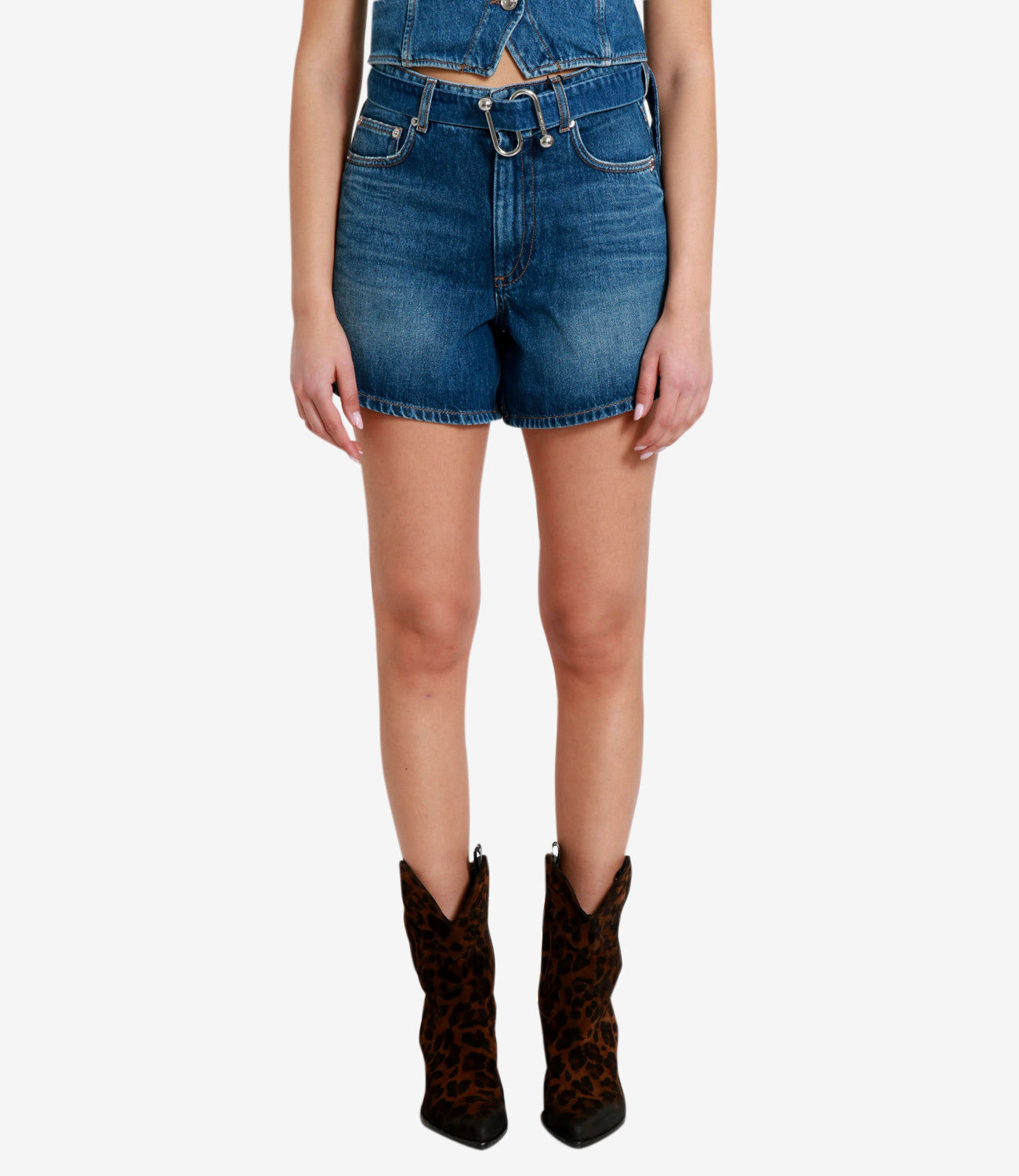 Sportmax | Shorts Fiesta Denim scuro