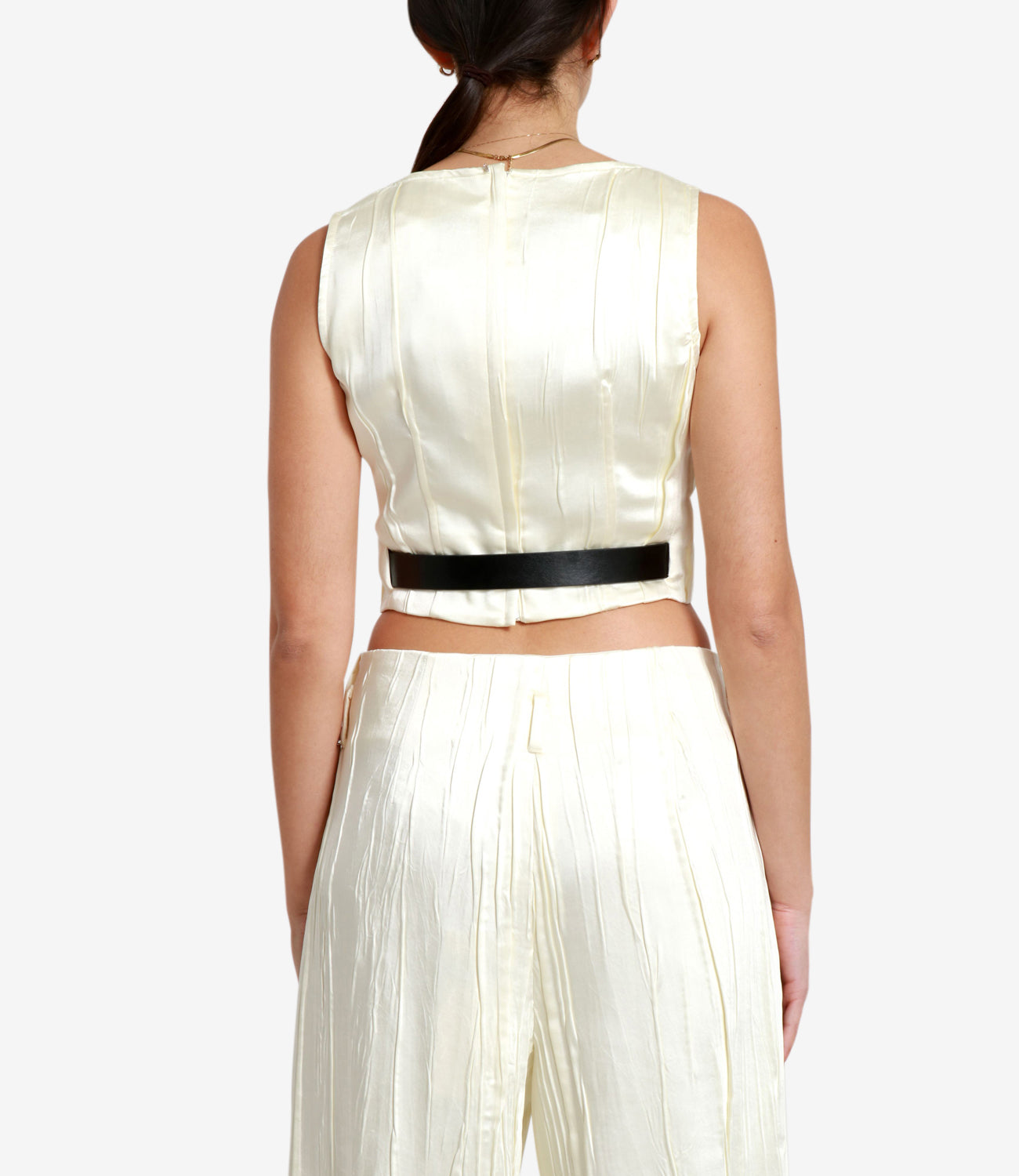 Sportmax | Top Zigrino Avorio