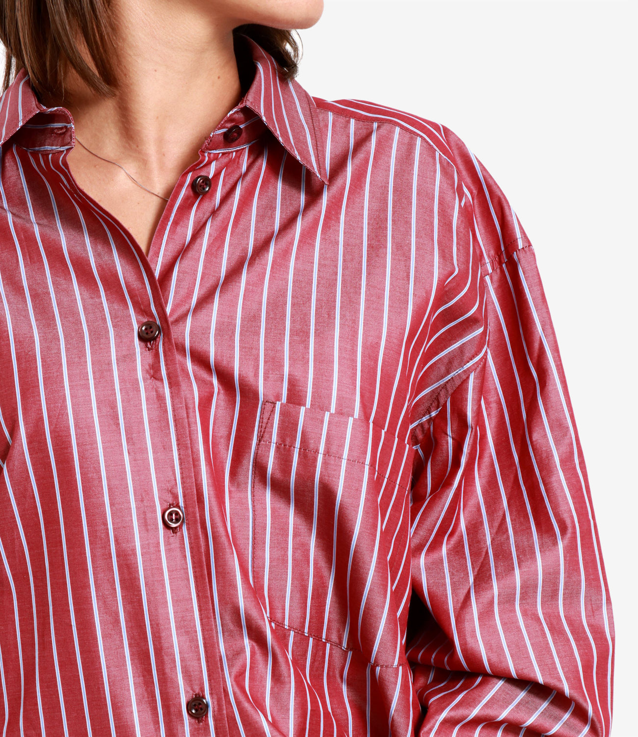 The Andamane | Set Camicia Bermuda Georgiana Rosso Celeste