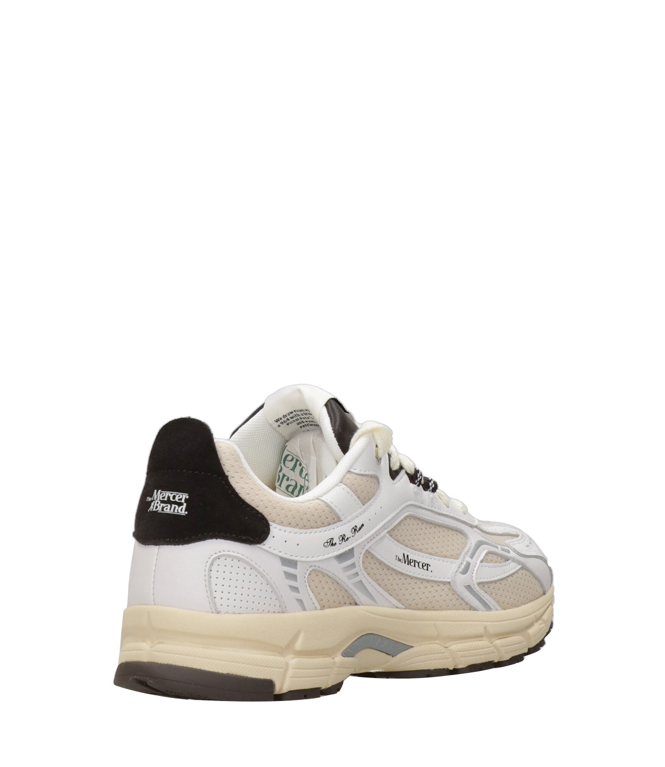 The Mercer Brand | Sneakers The Re Run Vintage Bianco Beige
