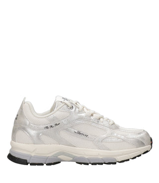 The Mercer Brand | Sneakers The Re Run Metallic Bianco Argento