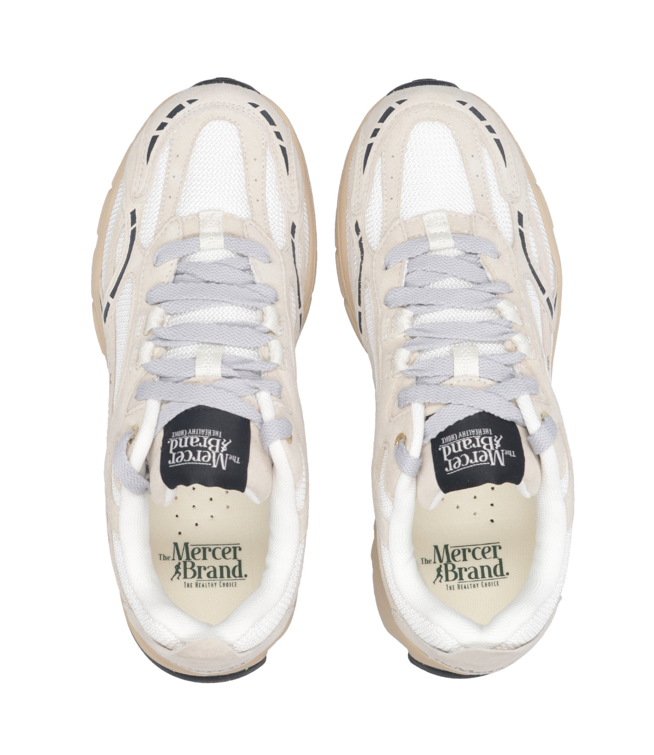 The Mercer Brand | Sneakers The Re Run Desert Off white Beige