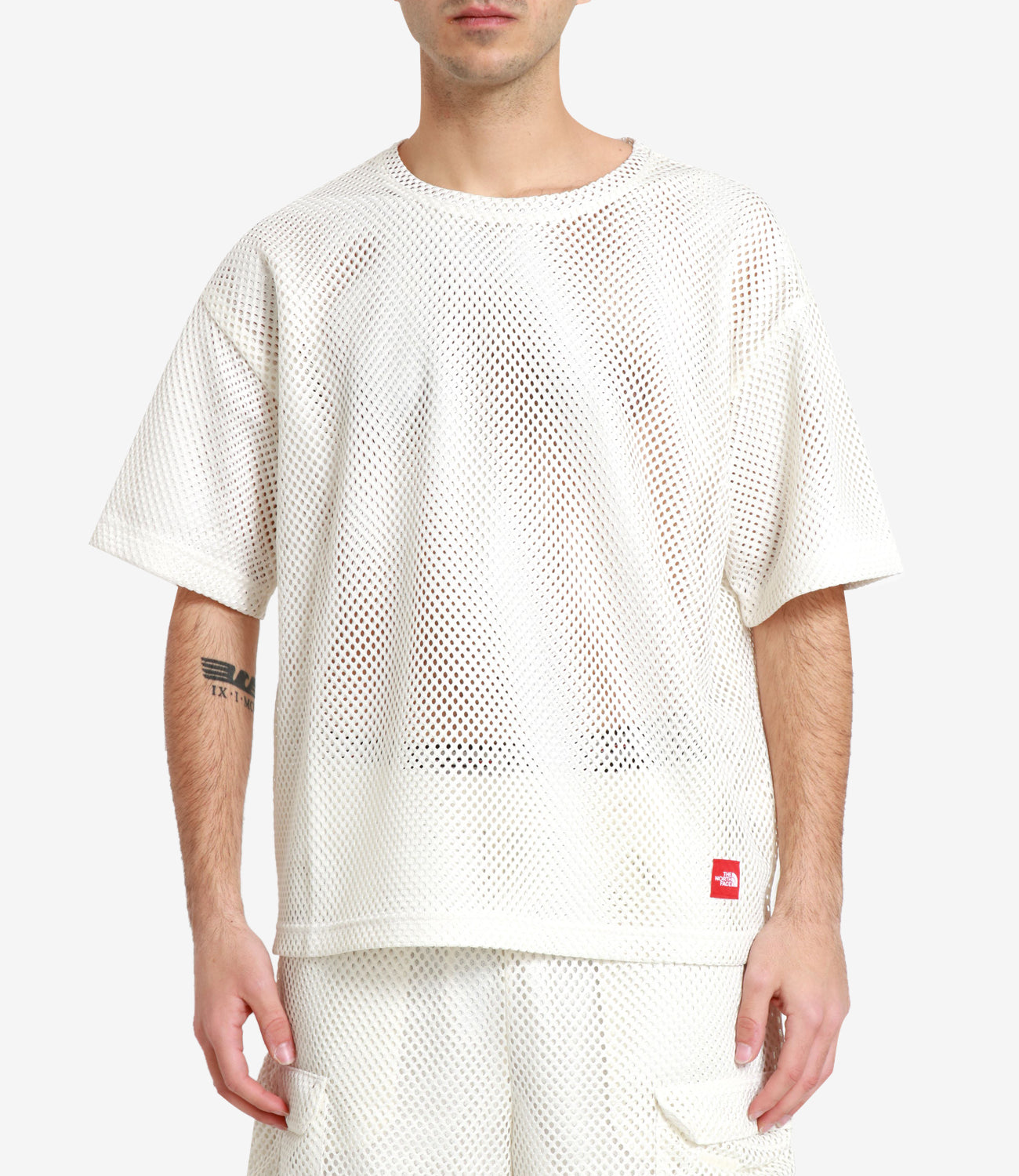 The North Face | T-Shirt M Tnf Red Box Mesh Bianco