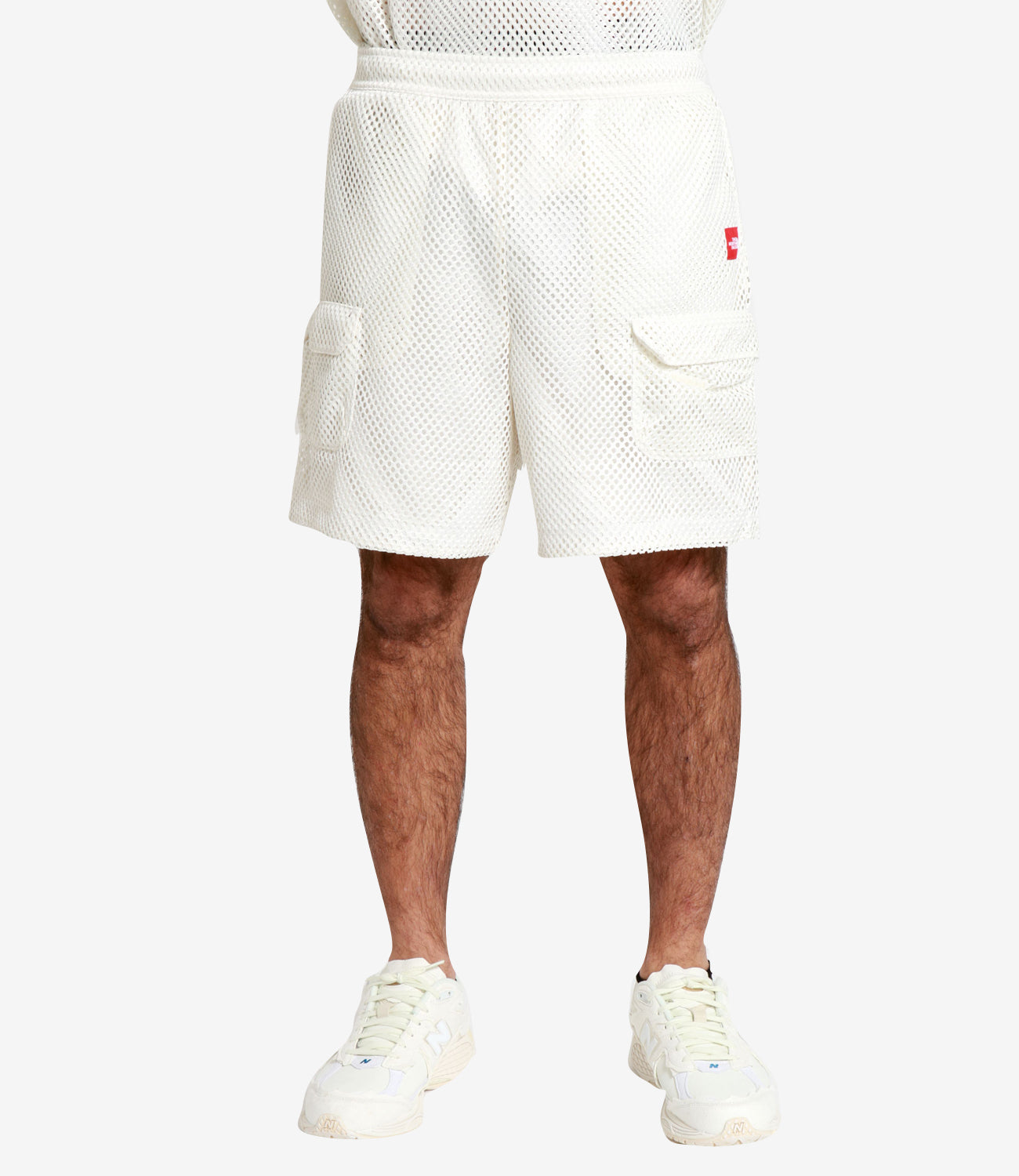 The North Face | Bermuda Tnf Red Box Mesh Utility Bianco
