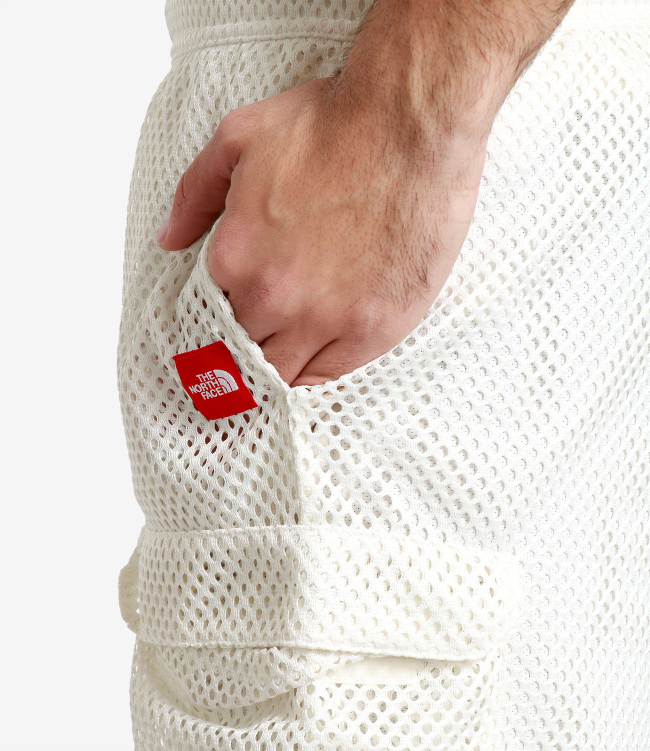The North Face | Bermuda Tnf Red Box Mesh Utility Bianco