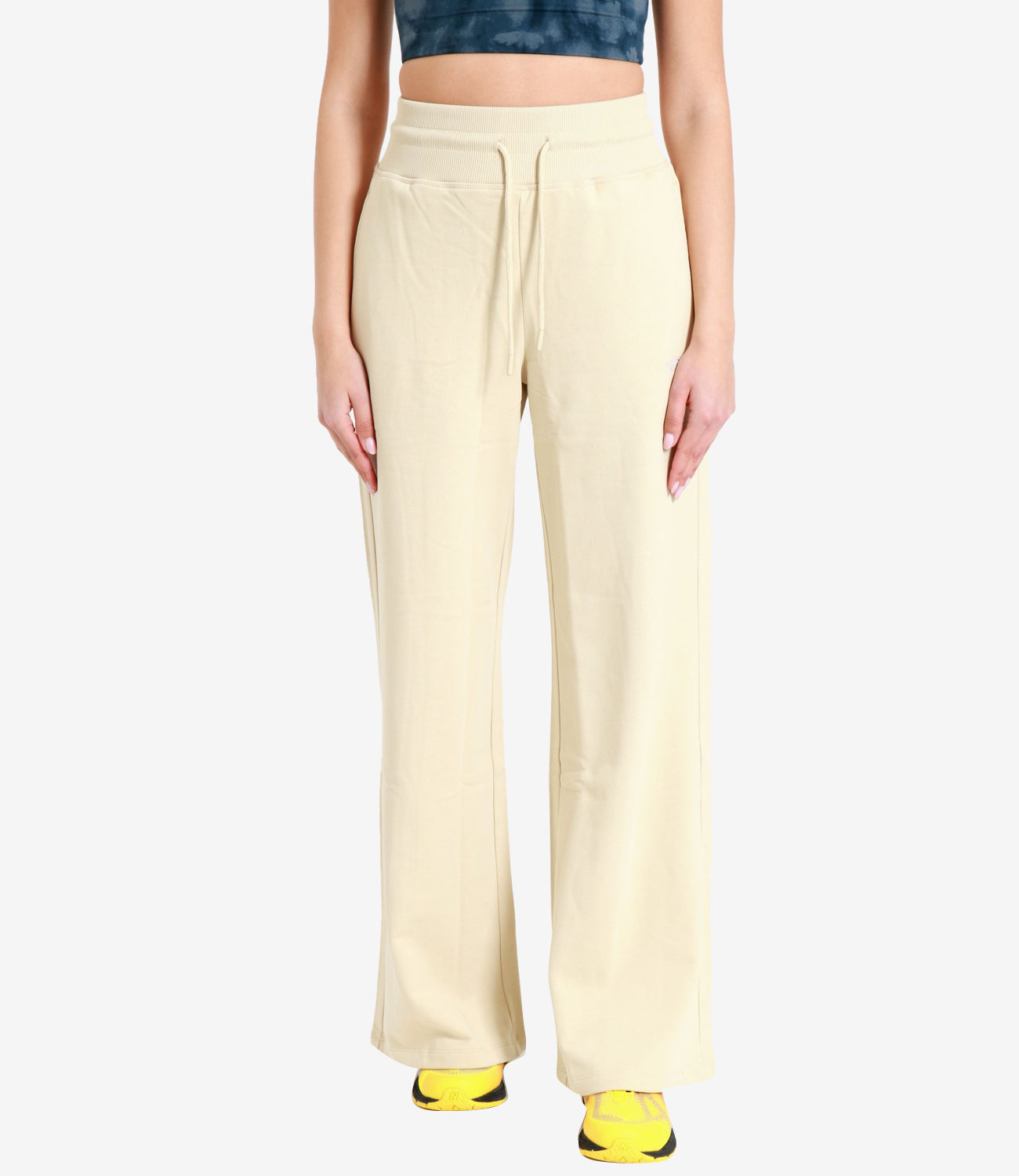 The North Face | Pantalone Sportivo Essential Light Wide Leg Beige chiaro