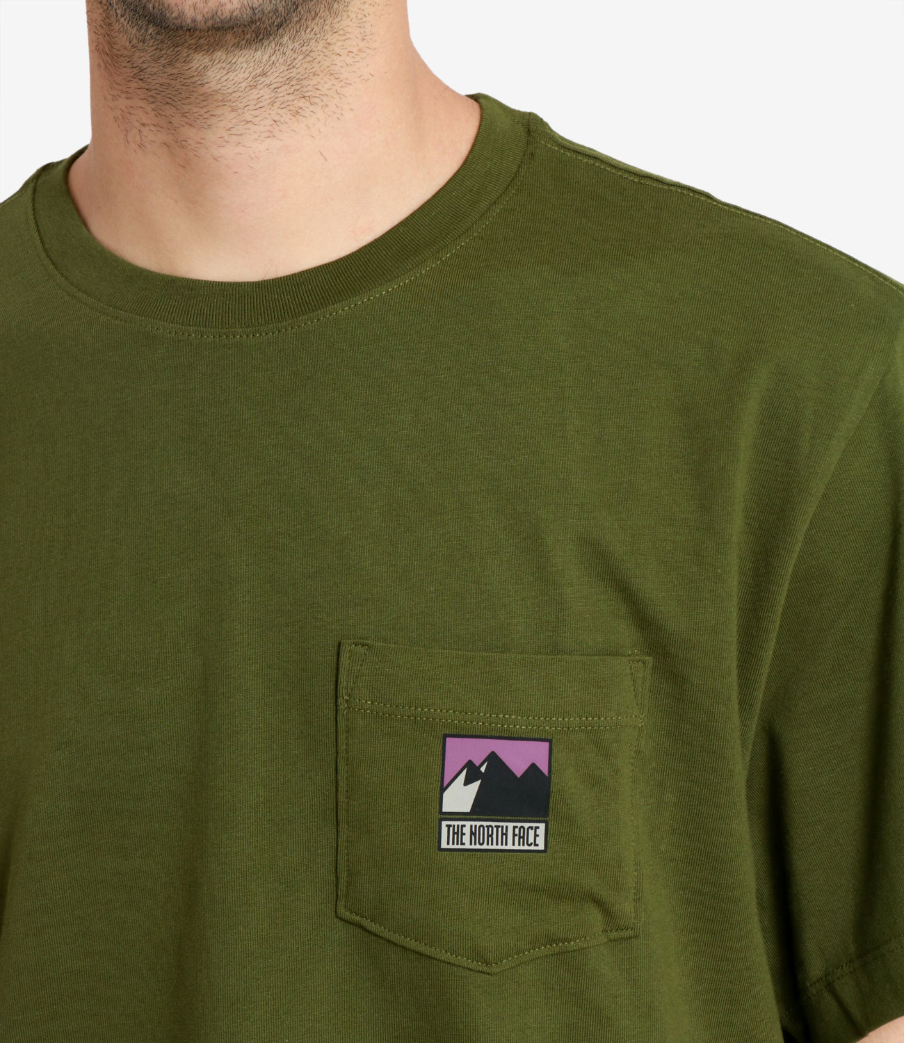 The North Face | T-Shirt M Mountain Logo Rlx Verde militare