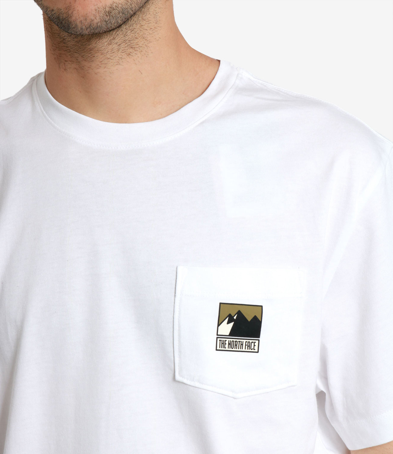 The North Face | T-Shirt M Mountain Logo Rlx Bianco