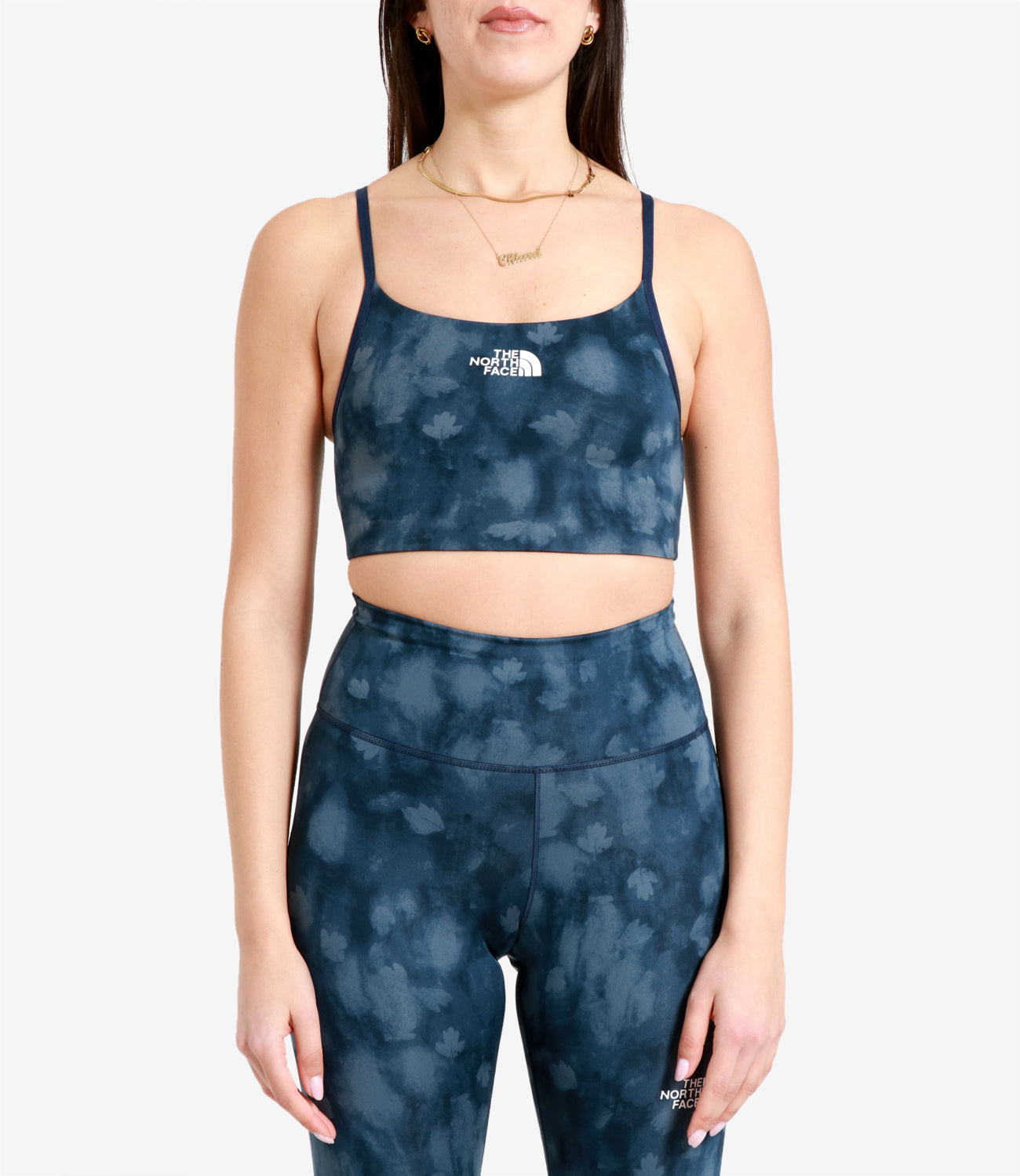 The North Face | Top W Flex Bra - Print Blu navy