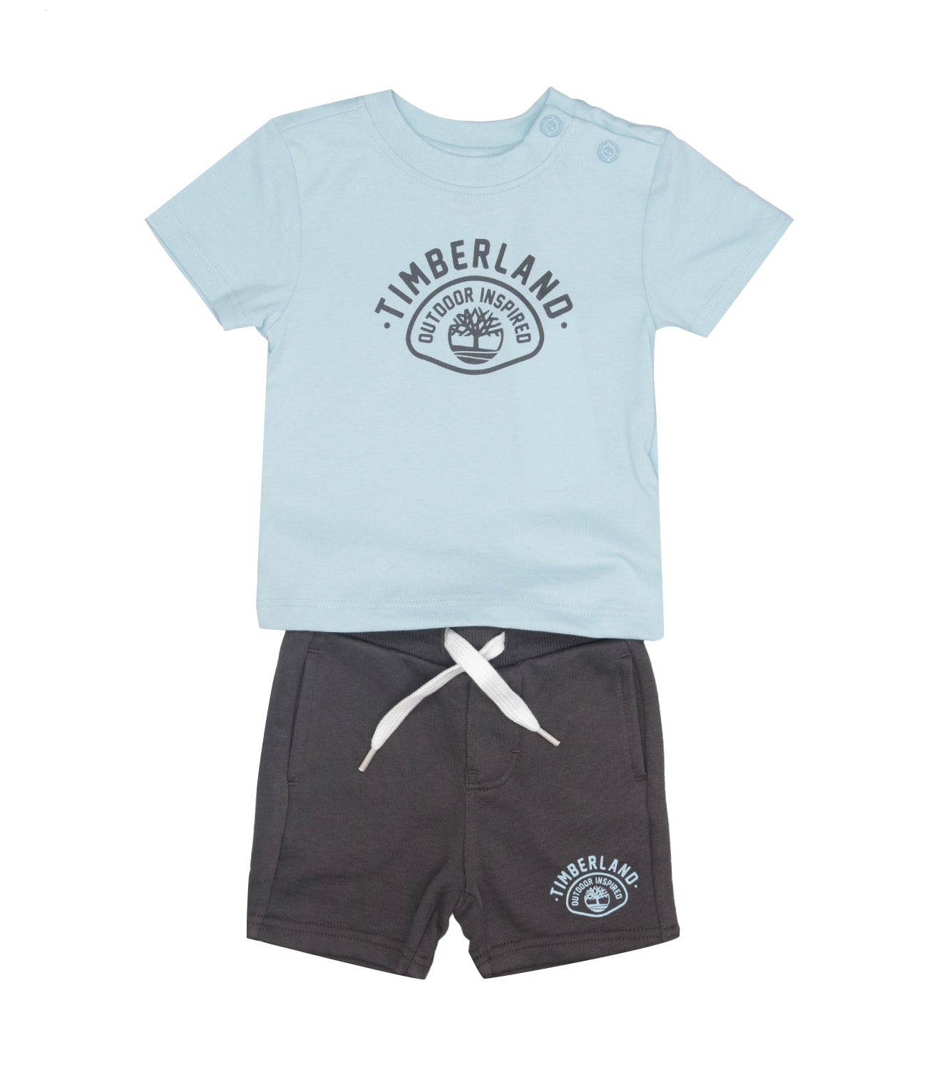 Timberland Kids | Set T-Shirt Shorts Celeste