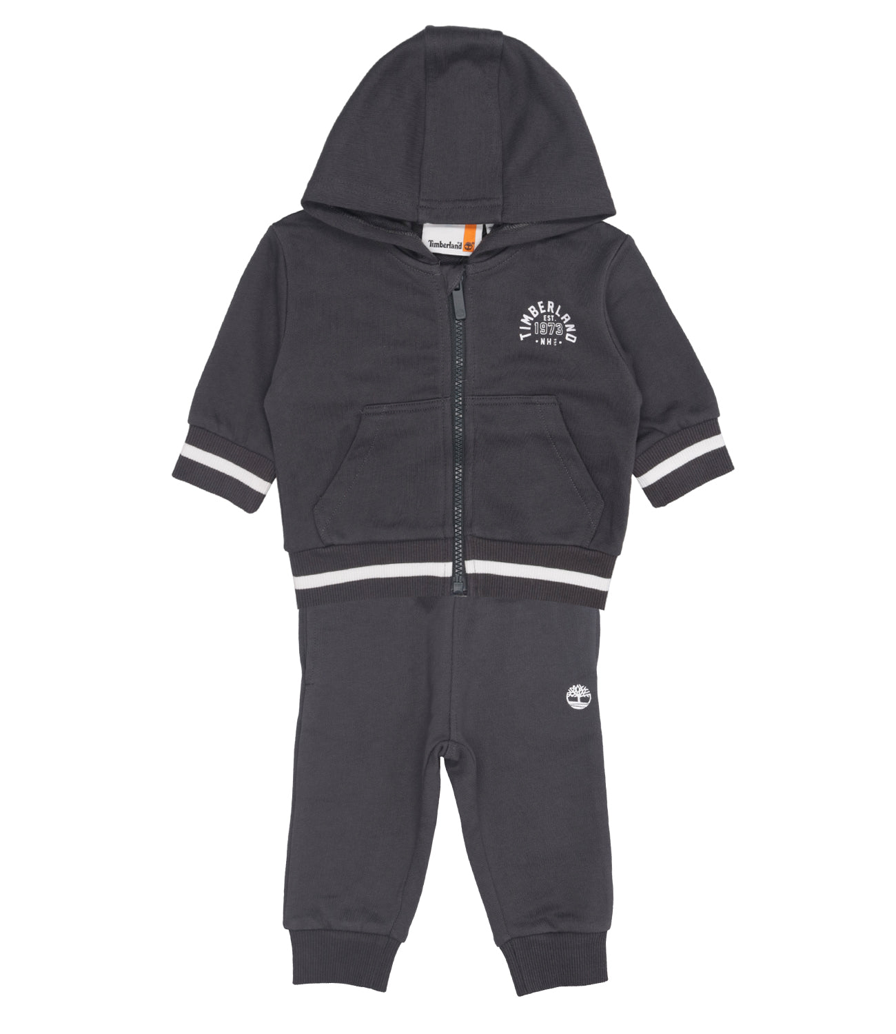 Timberland Kids | Set Felpa Pantalone Grigio scuro