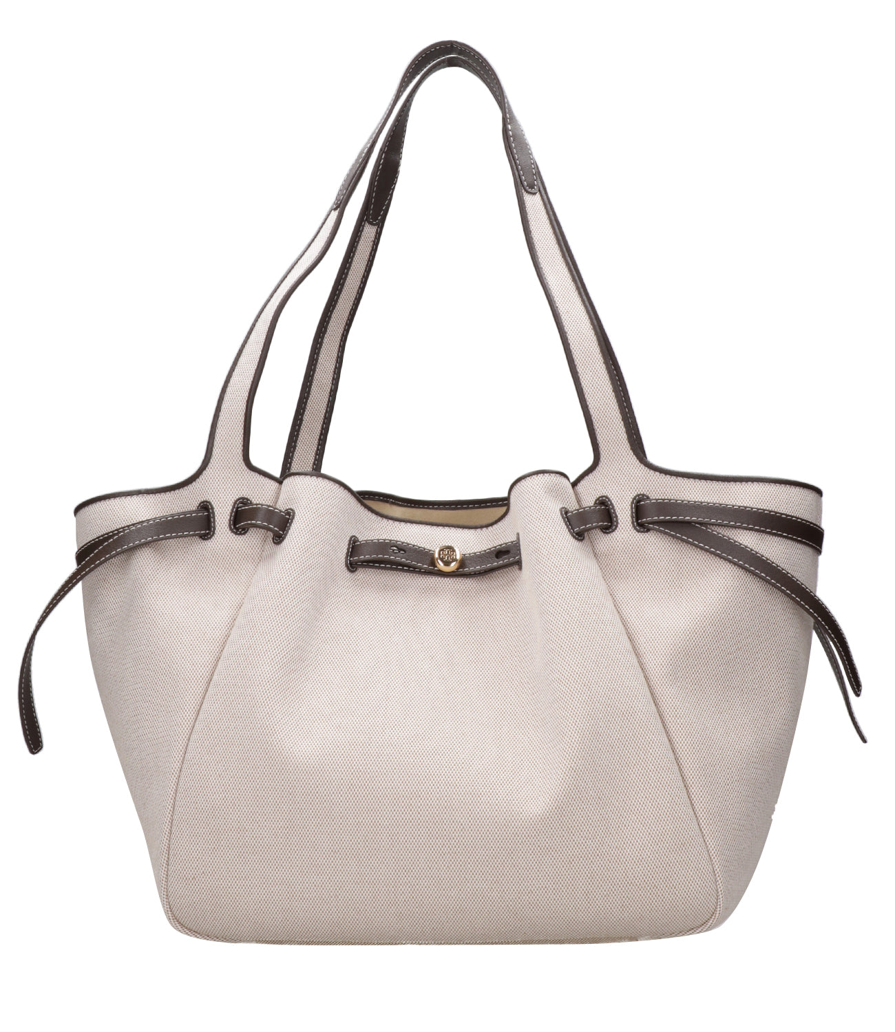 Tory Burch | Borsa a Spalla Romy Tote Beige Moka