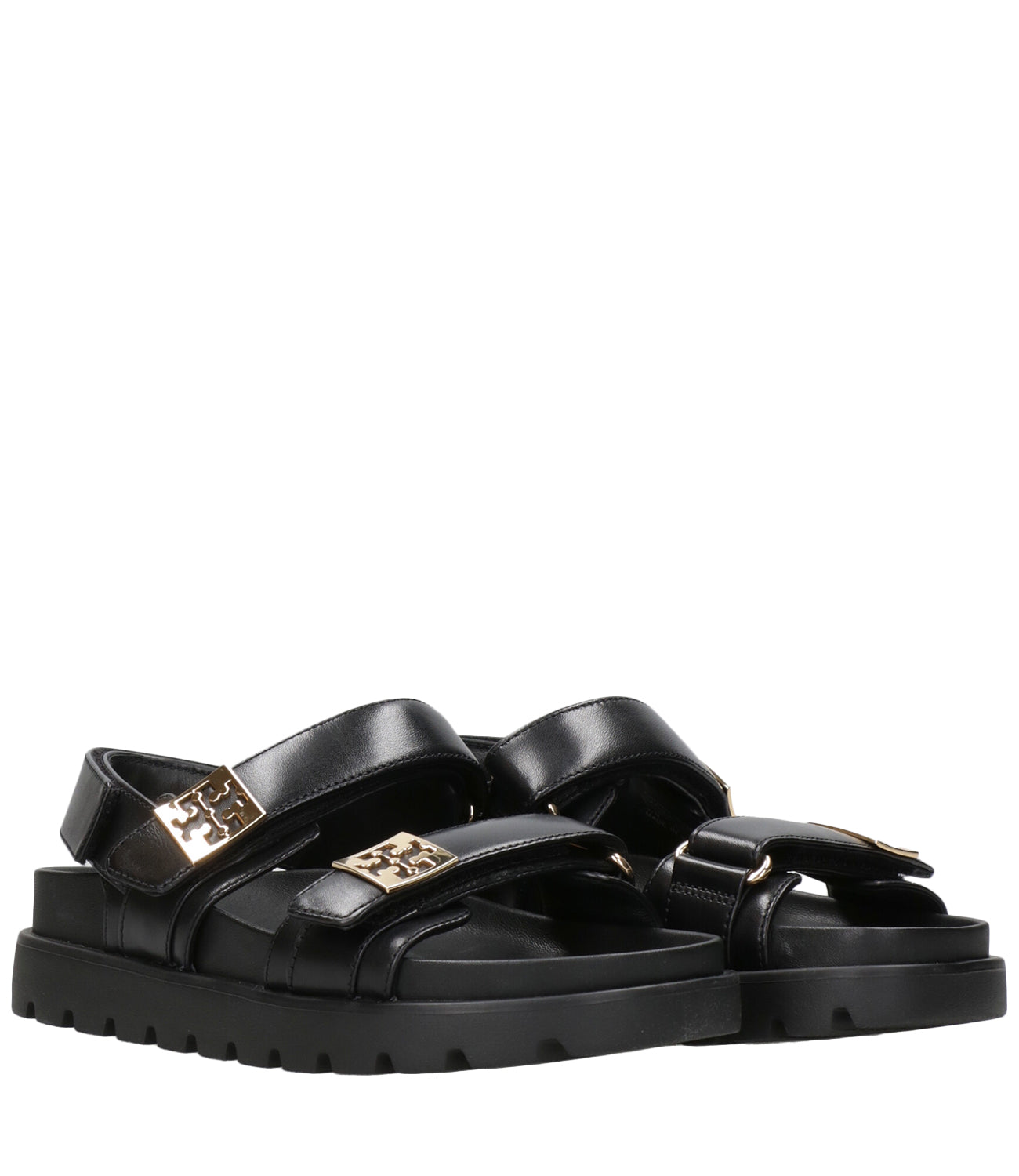 Tory Burch | Sandalo Mellow Nero e Oro