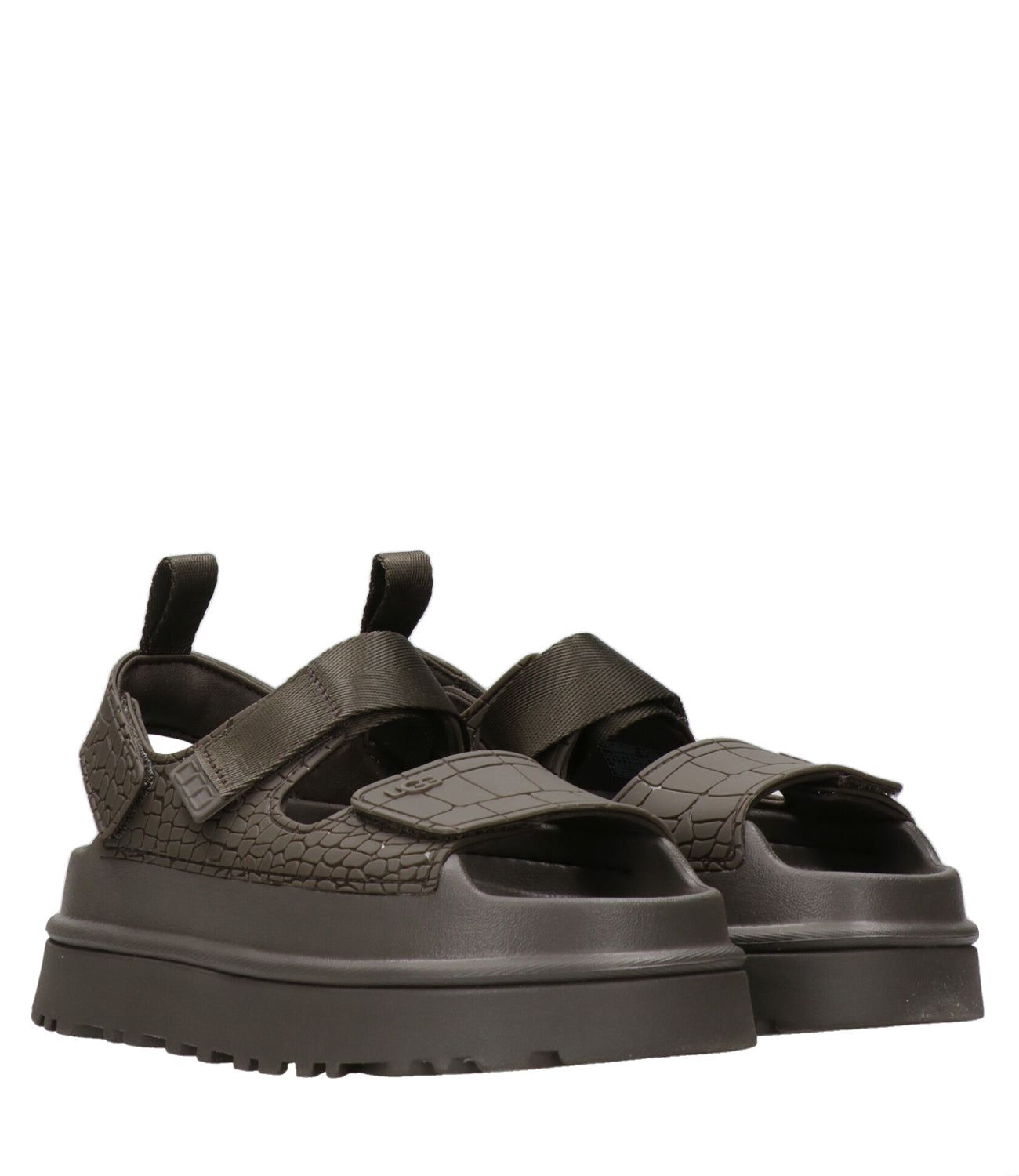 UGG | Sandalo W Goldenglow Embossed Fumo