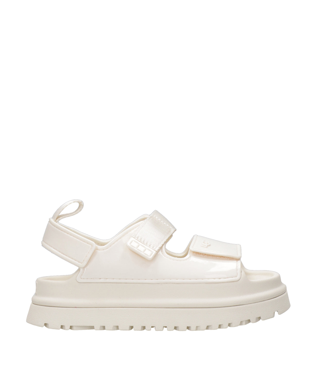 UGG Kids | Sandalo K Goldenglow Glossy Sparkles Bianco sporco