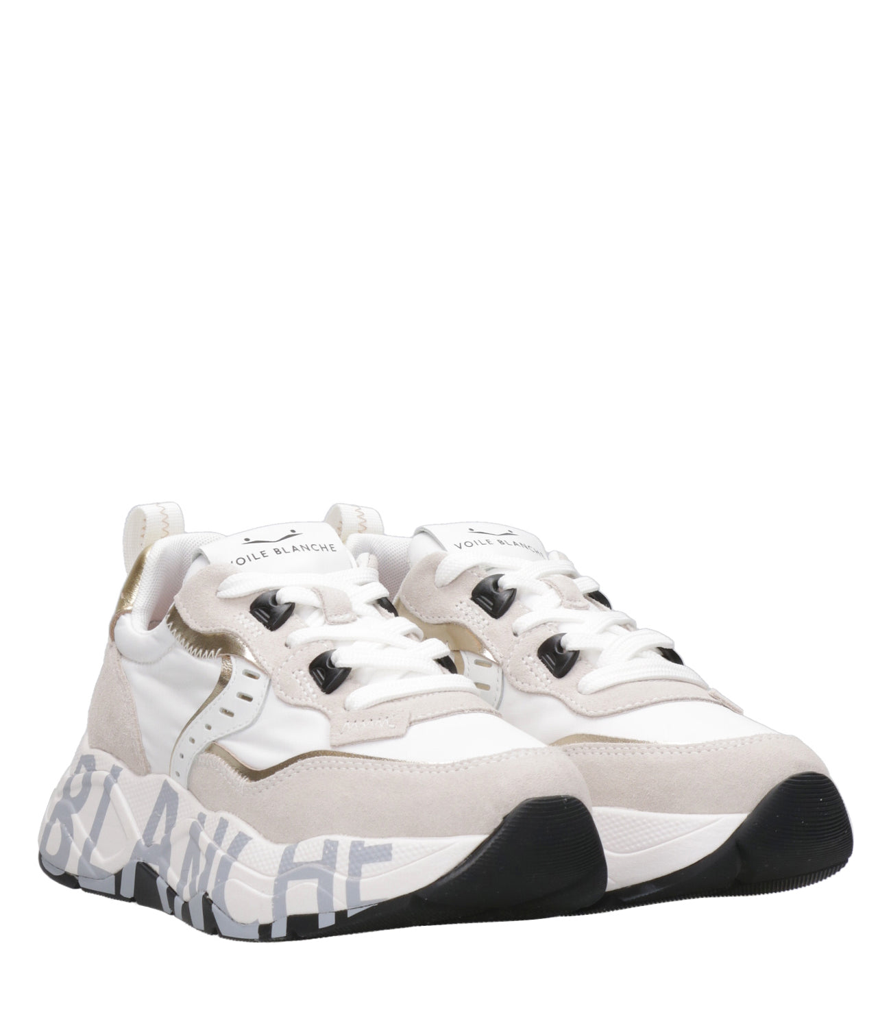 Voile Blanche | Sneakers Club 105 Bianco Oro