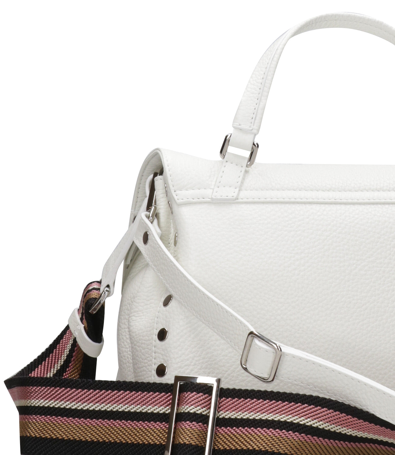 Zanellato | Borsa a Tracolla Postina Daily Giorno S Bianco