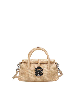 Zanellato | Borsa a Mano Dotta Vimini Beige