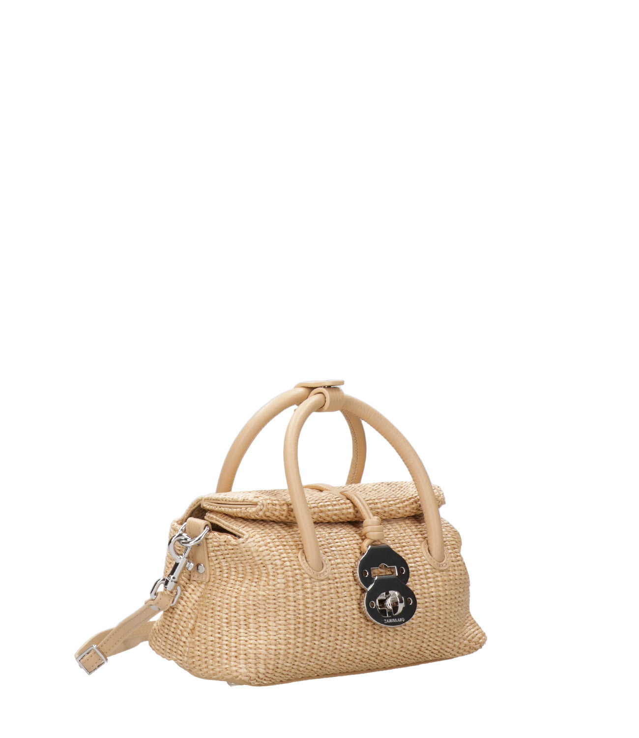 Zanellato | Borsa a Mano Dotta Vimini Beige