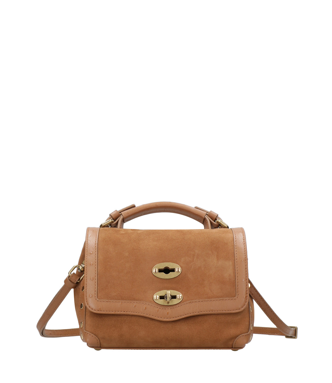 Zanellato | Borsa a Tracolla Postina Baby Caramello