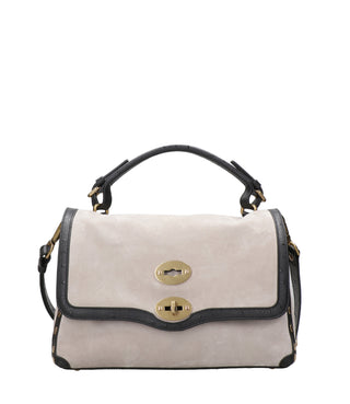 Zanellato | Borsa a Tracolla Postina S Zashmere® & Cactus Grigio