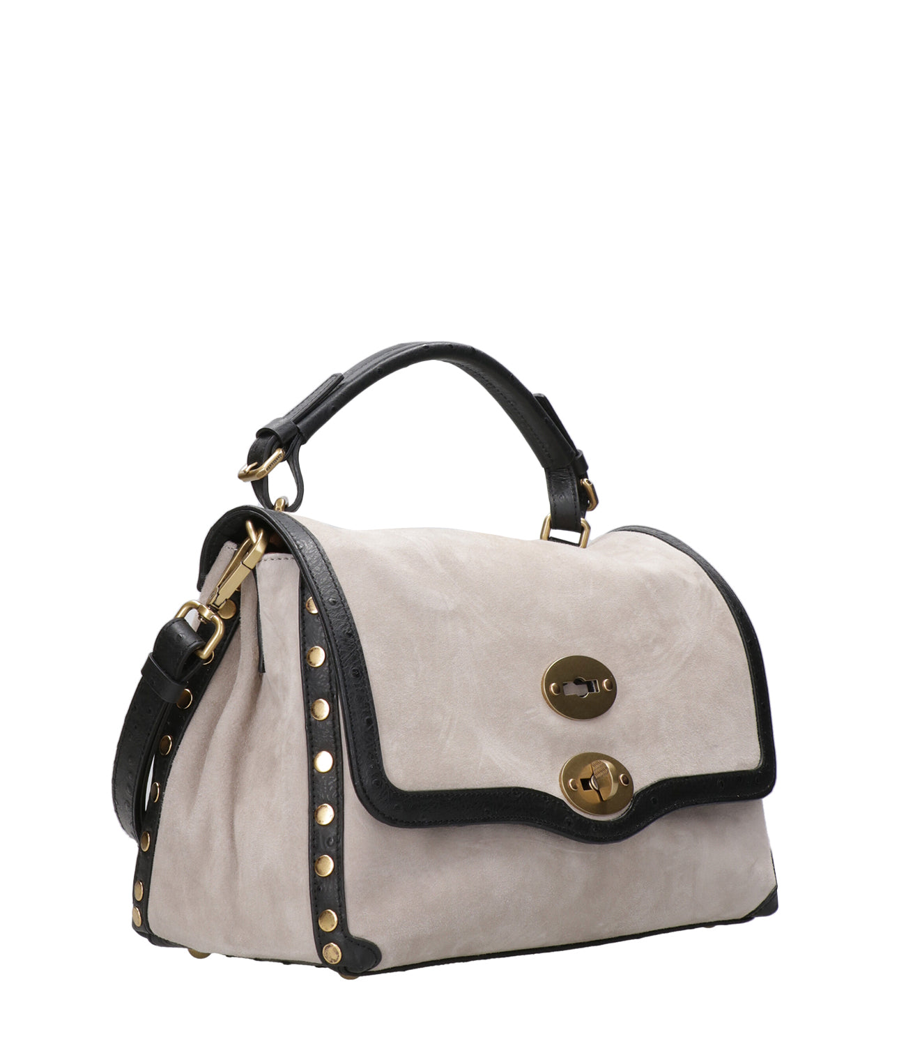 Zanellato | Borsa a Tracolla Postina S Zashmere® & Cactus Grigio