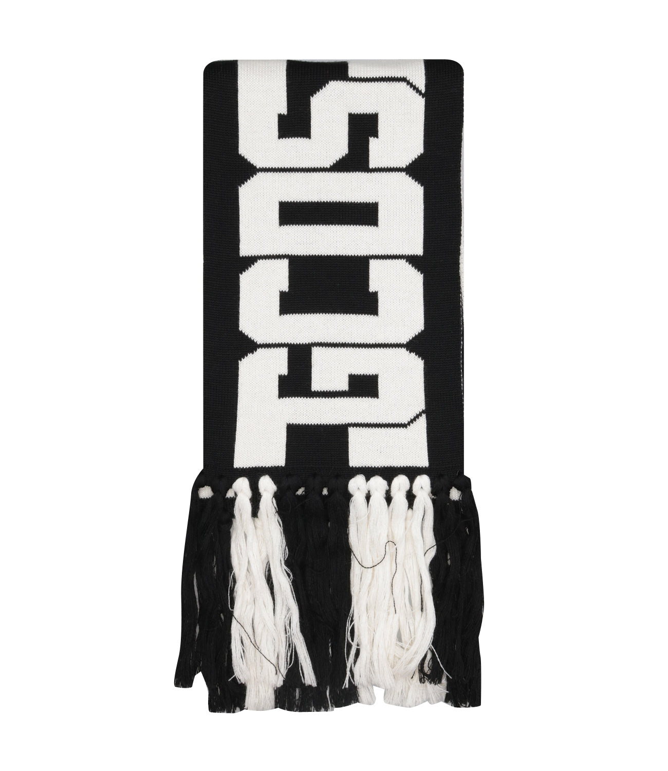 GCDS | Black and White Scarf