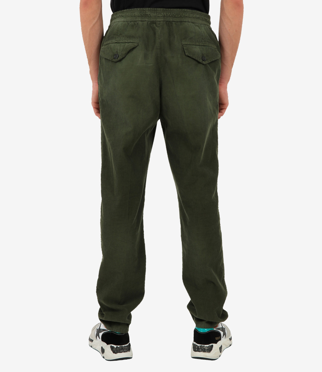 Amos Golden Goose Deluxe Brand Military Green Trousers