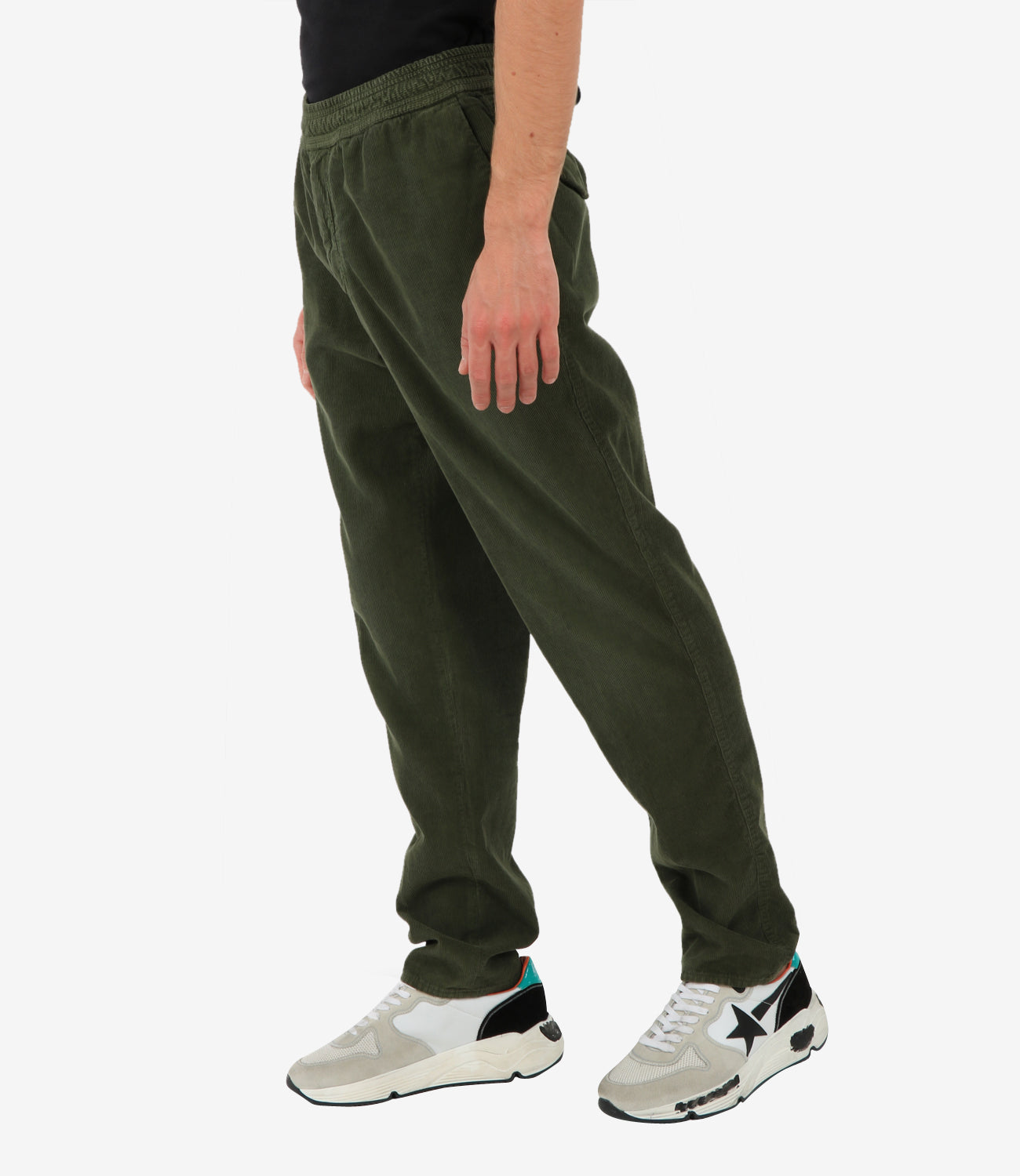Pantalone Amos Golden Goose Deluxe Brand Verde Militare