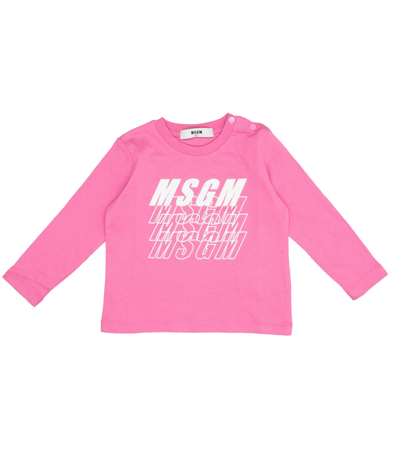 K3128QW Kids | Pink K-Way Kids T-Shirt K-Way Elmette