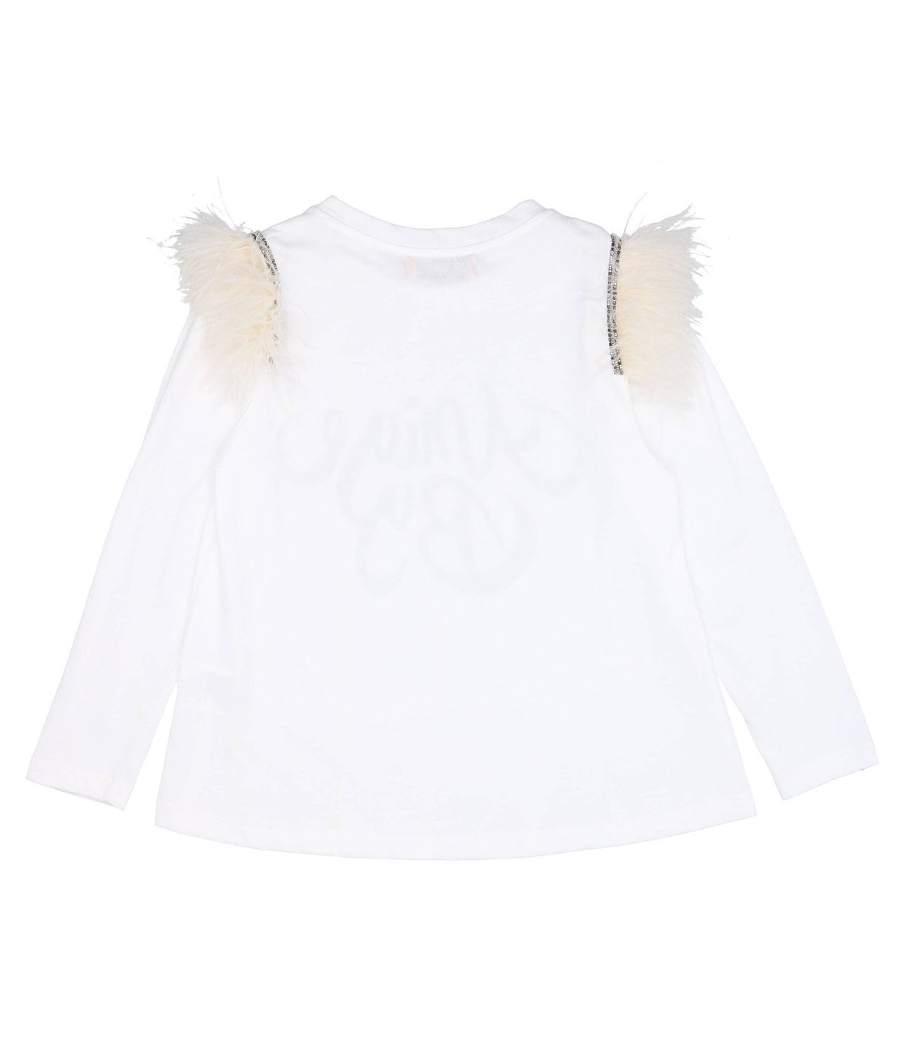 Aniye By Girl | Fluffy White T-Shirt