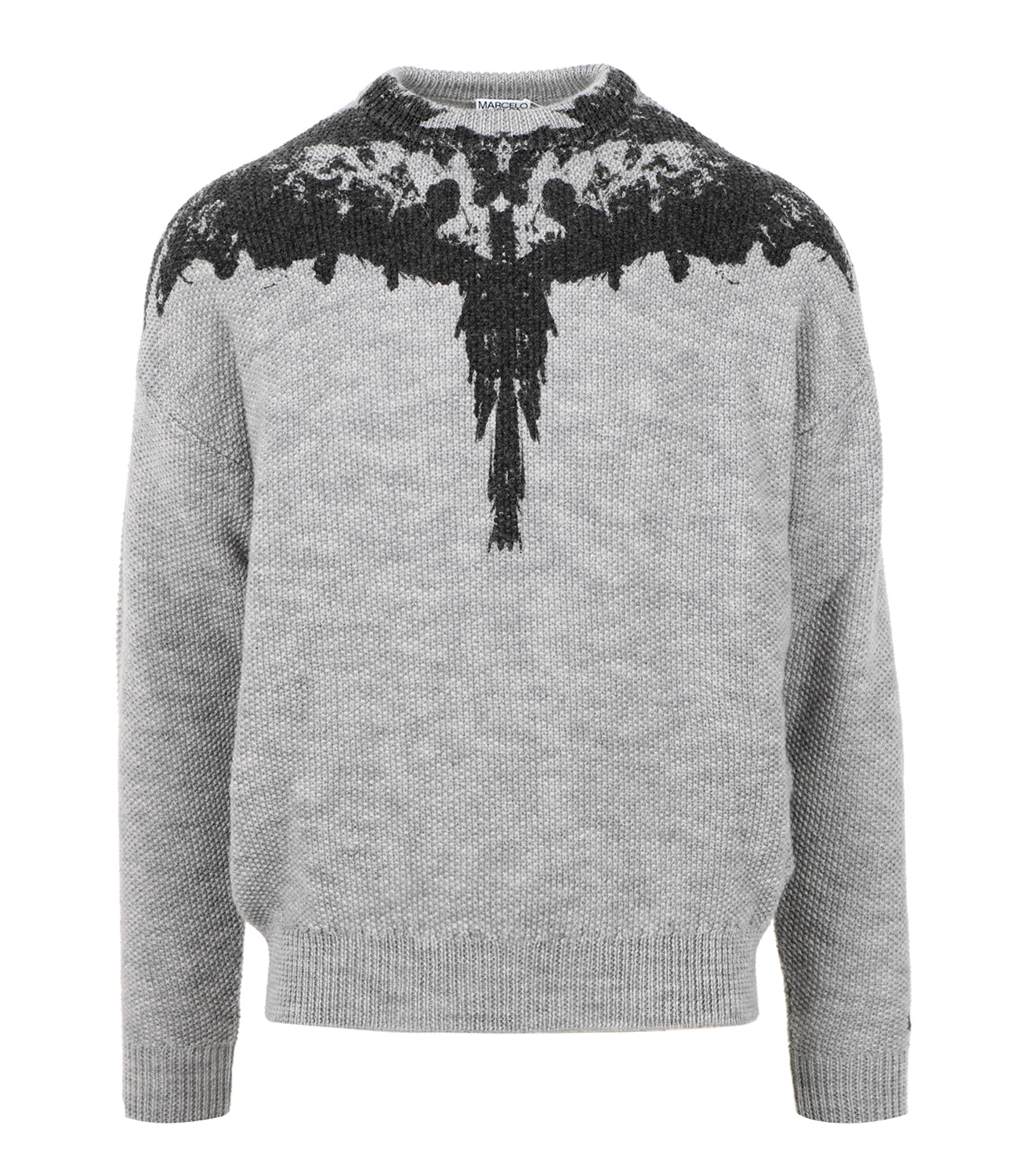 Grey Wings Sweater