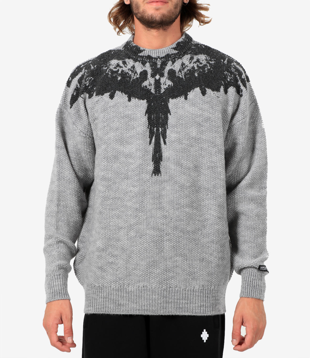 Grey Wings Sweater