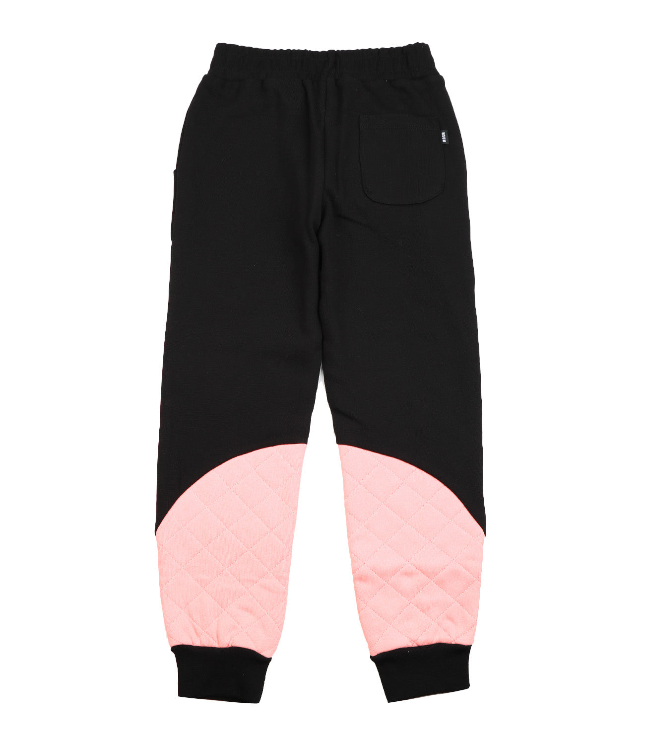 Black and Peach Sports Pants