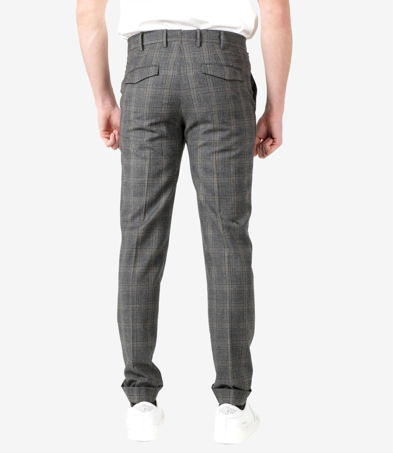 PT Torino | Brown and Grey Trousers