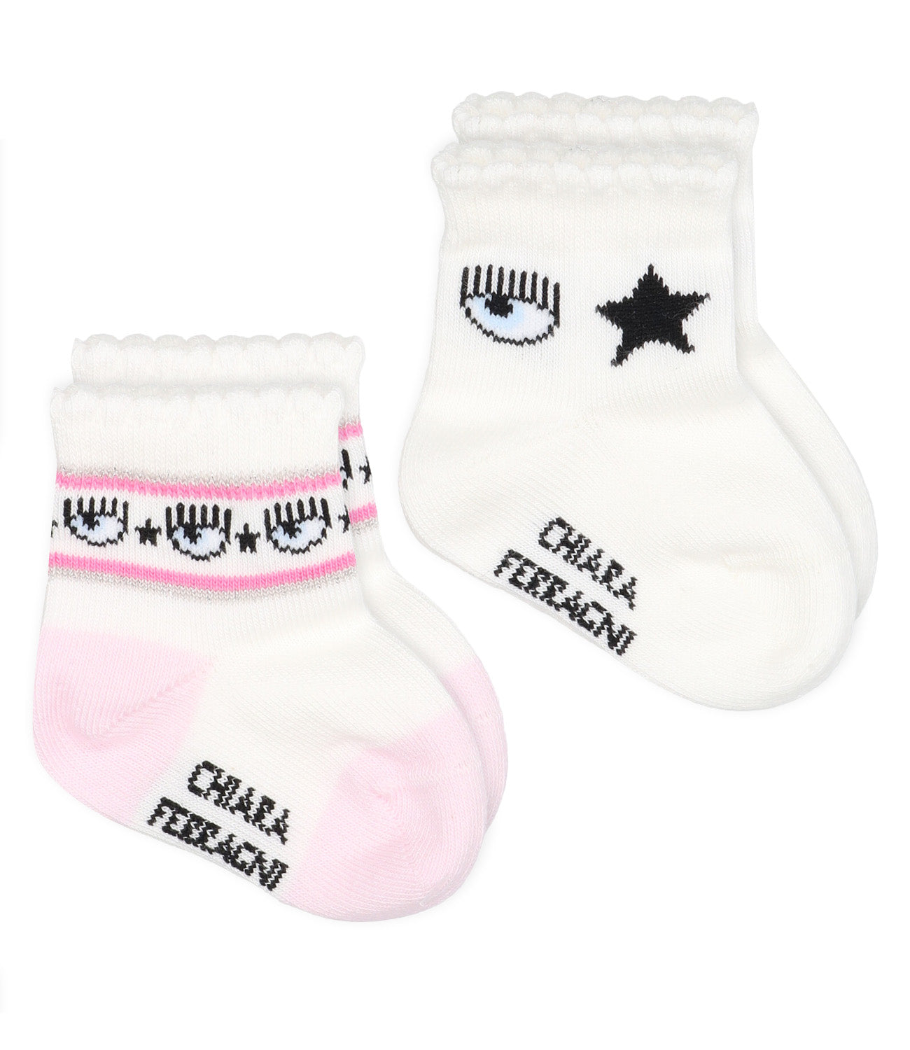 Chiara Ferragni Kids | Cream Socks