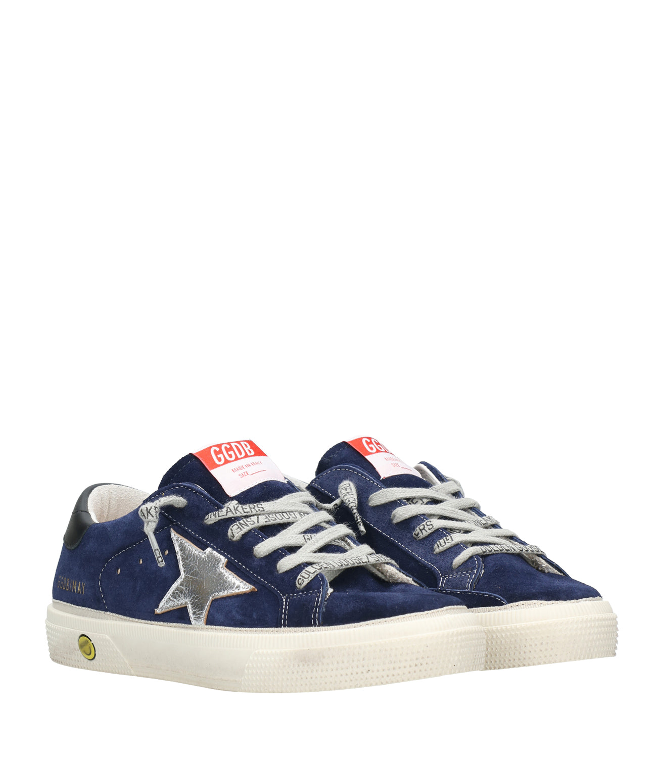 Golden Goose Deluxe Brand | Sneakers May Dark Blue, Silver and Black